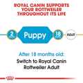 ROYAL CANIN ROTTWEILER JUNIOR 3K XIRA TROFI SKuLOu